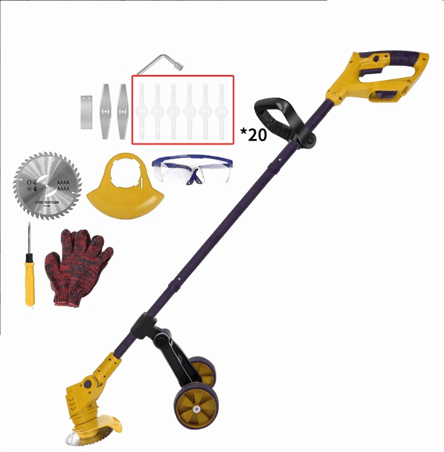Greenworks Electric Cordless Powered 16 inch Brushless String