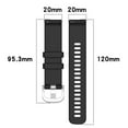 thumbnail image 3 of Grade Silicone Replacement Strap For Smartwatches Breathable Fit Comfort & Durability, 3 of 5