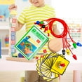 thumbnail image 4 of Juego creativo para ratones de madera, juego de escritorio, juguete educativo de aprendizaje sensorial para adolescentes, niños, adultos y, 4 of 7