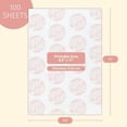 thumbnail image 7 of paper2eat White Edible Wafer Paper Premium Vanilla (0.60 mm) - 100 count, 7 of 7
