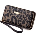 thumbnail image 1 of Cartera Shendy Vendy Monedero Larga De Cuero Lujo Dama Billetera Elegante, 1 of 5