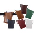thumbnail image 2 of Guardurnaity Paquete de cinturón para teléfono móvil para hombre, accesorios, funda protectora de Color sólido, riñonera de cuero PU, bolsa de Bolsas de mensajero y de hombro rojo marrón, 2 of 6
