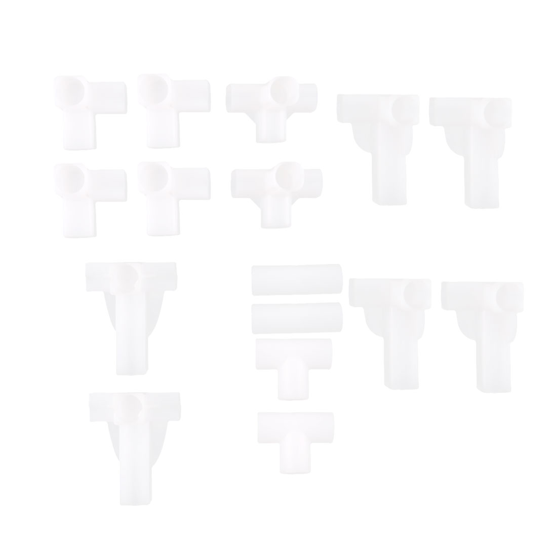 Uxcell Shoe Rack Connector Parts Set, 16mm Inner Diameter for Repair