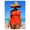 Orange, variant on Women's Swim Summer Beach Knot Ruched Halter One Piece Bikinis Swimsuit Beachwear Bathing Suit for Women