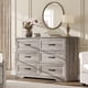 thumbnail image 1 of 6 cajones cómoda para dormitorio chest (gris), 1 of 7