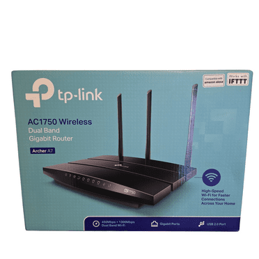 Pre-Owned TP-Link Archer A7 2 Dual Band 2.4G, 5G Gigabit Wireless Router