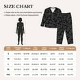 thumbnail image 4 of Bingfone Womens Pajama Sets Chemistry Formulas 1 Print,Long Sleeve Loungewear Pajamas Set-Large, 4 of 8