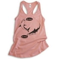 thumbnail image 1 of Da Dum Shark Tank Top, Ladies Racerback Tank Top, Vacation Tank, Shark Tanks, Summer Tank, Desert Pink, X-Large, 1 of 3