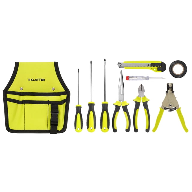 Herramientas Manuales Electricista Klatter Set 10 Piezas