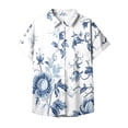 thumbnail image 5 of Otaozi Womens Spring Casual Work Tops 2025 Womens Tops Trendy Spring 2025 Petite Blouses For Women 3/4 Sleeve Western Outfit For Women, 5 of 5