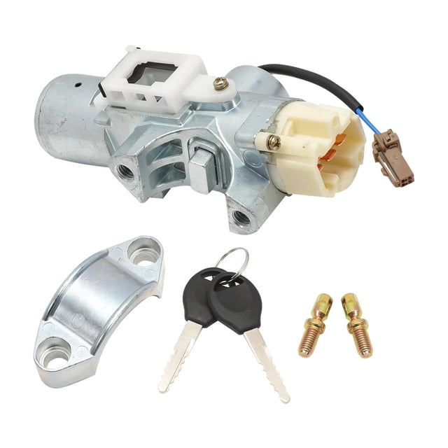 Car Ignition Switch Lock Cylinder Steering Column w/Key for Nissan For Maxima 1999-2002 Pathfinder 1999-2004 Sentra 2000-2006