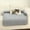 🔥 Gray_New, variant on onlyliua Solid-Color Plush Pet Sofa Cushion Removable Washable Cover Cozy Bolster Bed For Small To Medium Dogs And Cats Soft Lounger For Crate Couch Travel Indoor Pet Sofa Cushion