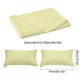 thumbnail image 3 of Juego de sábanas de poliéster lavable de color sólido | Incluye 1 sábana de 220x230cm y 2 fundas de almohada de 74x48cm | Comodidad suave | Múltiples colores | Cuidado fácil y duradero | Se adapta a, 3 of 6