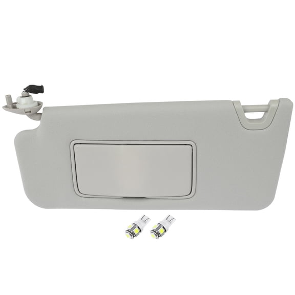 cciyu Left Driver Side Sun Visor fit for 2008-2012 for Honda Accord Gray with Sunroof Sun Visor Replaces 83280-TA5-A51ZA 83280TA5A51ZA