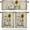 Sunflowerlop9524, variant on Valances for Window Sunflower Kitchen Curtain Valance and Tiers Set 3 Pieces My Sunshine Bee Black Rod Pocket Treatments Curtains Valance Tier Sets for Living Room Bedroom Farmhouse Decor 54x24 Inch