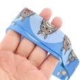 thumbnail image 3 of Anime Cartoon Character Polyester Fiber Neck Strap Lanyard with Keychain and ID Card Holder, 3 of 4