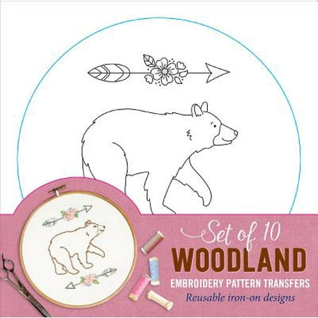 - Woodland Embroidery Pattern Transfers