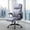 Gray, variant on ATHOPE Leather Office Chair, Big and Tall Office Chair with Lumbar Support, High Back Executive Desk Chairs with Flip-up Armrest, Breathable PU Ergonomic Computer Chair, 360°Swivel Free, Brown