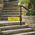 thumbnail image 3 of VEVOR 1-3 Step Handrail Railing for Steps Steel 330LBS Capacity with Screw Kit, 3 of 9