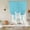 Azure, variant on Pure Midnight Blue Tie Up Curtains for Windows, Adjustable Balloon Window Shades, Modern Solid Color Minimalist Art Kitchen Window Treatments Farmhouse Short Curtains with Rod Pocket 42"x45"