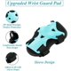 thumbnail image 3 of L,Kids Protective Gear Set, 6 in 1 Adjustable Protective Gear, Knee Pads, Elbow Pads, Wrist Guards for Roller Skating Cycling Skateboarding, 3 of 5