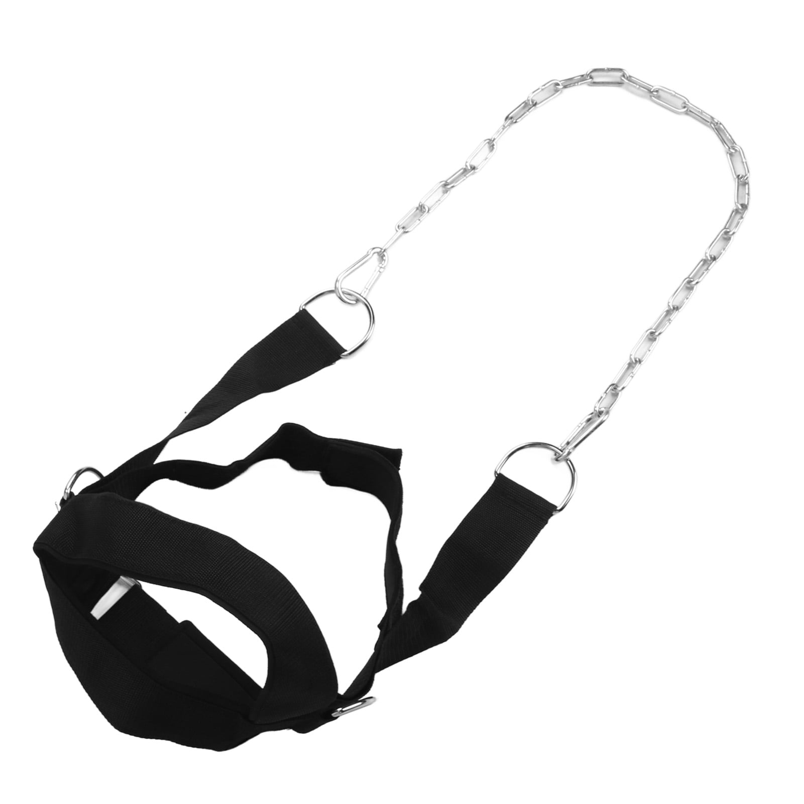 Neck Training Exerciser, Training Tool Heavy Duty D Rings Universal Head Sizes Secure Use Neck