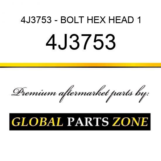 4J3753 - BOLT HEX HEAD 1/2X1-1/8 UNC fits Caterpillar (CAT)