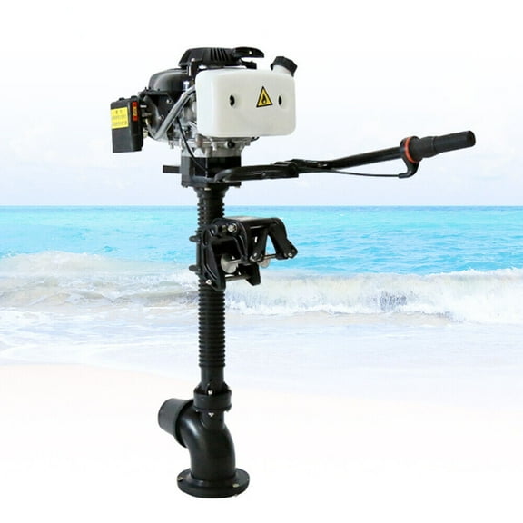 Happcucoe Wind Cooling Aluminum Plastic Jet Pump Motor Boat Engine