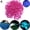Pink, variant on PULLIMORE 300 Pcs Fish Tank Luminous Rocks Glow in the Dark Luminous Gravel Stones for Garden Walkways Landscaping Decor (Colorful)