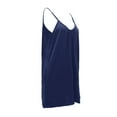 thumbnail image 7 of Womens Casual Sleeveless Adjustable Spaghetti Strap Jumpsuits Stretchy Baggy Shorts Romper with Pockets, 7 of 7