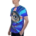 thumbnail image 6 of Mens Super Kitties 3d Print T-Shirt Crewneck Short Sleeve Tee Shirt, 6 of 7