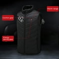 thumbnail image 6 of Bmawag Heated Jacket Plus Size Lightweight 9pcs Heating Pads Heated Vest 3 Heating Levels USB Electric Washable Winter Coats for Women Men on Clearance (Battery Pack Not Included), 6 of 9