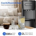 thumbnail image 4 of UrbanSync Bottom-Loading Water Dispenser w/ Hot, Room & Cold Water | Child Safety Lock, LED Display, Black, 4 of 9