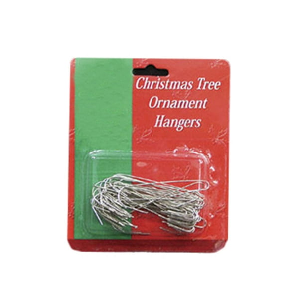 50ct Large Jumbo Silver Metal Christmas Ornament Hooks 2.5