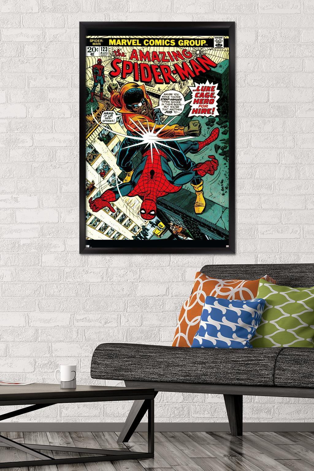 Marvel Comics - Amazing Spider-Man #123 Wall Poster, 22.375" x 34" Framed