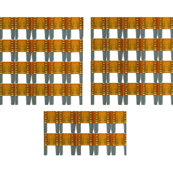 DNF 50 Pack 5 AMP ATS/ATC Mini Blade 12V Automobile Fuses