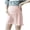 Pink, variant on Pants for Women, Plus Size Solid Color Stretchy Legging Style with Elastic Waistband, Polyester Blend, Casual Daily Wear