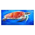 thumbnail image 2 of LACKUST Sea Turtle Print Beach Towel - Ultra-Light Quick Dry Towel for Beach Vacations Travel - 75x150cm (Multicolor), 2 of 8