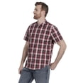 thumbnail image 2 of Camisa Casual Hombre Lee Slim Fit Manga Corta 360 vino M, 2 of 5