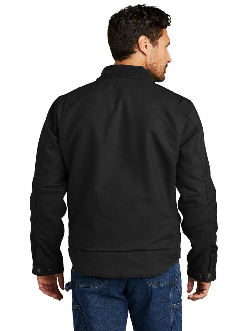 Carhartt Men's Duck Detroit Jacket, Rugged Layer, Water
