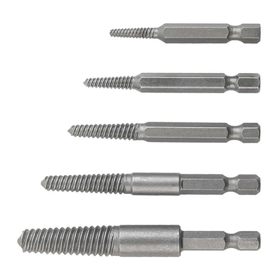 Broken Bolt Extractor Screw Remover Drill Bits Guide Damaged Bolt Stripped Screw Extractor Remover Tool 2# Smile Home