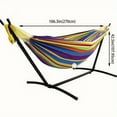 thumbnail image 5 of Hammock with Stand Included 450lb Capacity Steel Stand, Premium Carry Bag Included and Two Anti Roll Balance Beam, 5 of 8