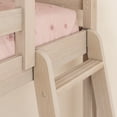 thumbnail image 4 of Now Furniture Low Bunk Bed for Kids, Twin over Full, Engineered Wood, Embossed Natural, 4 of 7