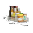 thumbnail image 2 of Wmkox8yii Polea de correa transparente Manija de doble cara Caja de almacenamiento de refrigerador hueca Compartimiento de refrigerador de cocina Clasificación Caja de acabado de condimentos Wmkox8yii shgfkasgfk245, 2 of 7
