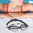 thumbnail image 1 of Gafas de natación,Gafas de natación para adultos Clear View antivaho,Gafas de natación profesionales con tapón para los oídos Mujer Hombre,Gafas de visión amplia con correa ajustable a, 1 of 8