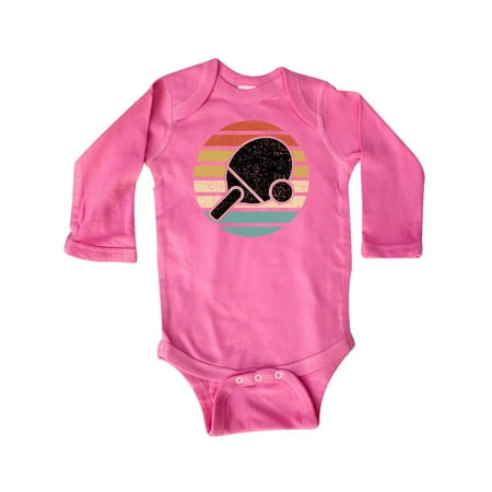 

Inktastic Table Tennis Ping Pong Gift Baby Boy or Baby Girl Long Sleeve Bodysuit