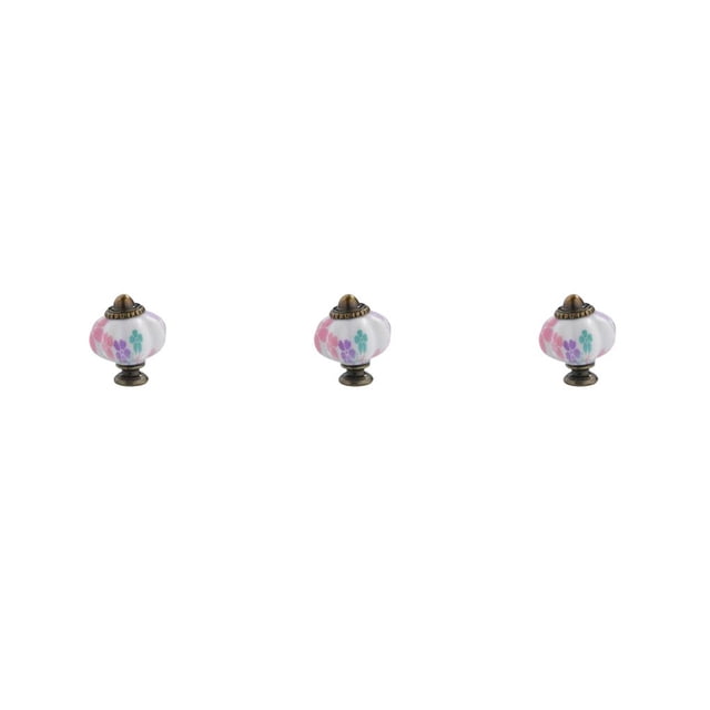 Scienceny Pomo de la puerta Zapatero Armario Cajón Tirador Sala de estar Baño Muebles Parte Accesorios Tipo 5 Tipo 5 3piezas