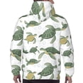 thumbnail image 7 of Sikiie Cute Turtle Men's Hoodie, Essentials Hoodie, Sweatshirt, Pullover Hooded Sweatshirt for Men-XX-Large, 7 of 7