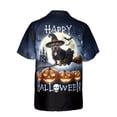 thumbnail image 2 of Happy Halloween Pitbull Witch Pumpkins Bats Hawaiian Shirt Breathable Summer Unisex Merch Terrier Dog Lover - 13012, 2 of 6