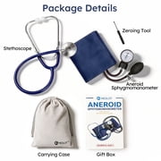 LotFancy Manual Blood Pressure Cuff, Aneroid Sphygmomanometer and Stethoscope Kit, BP Cuff 10-16